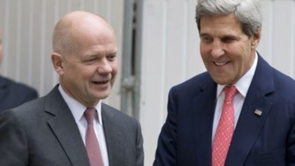 Уильям Хейг и Джон Керри
