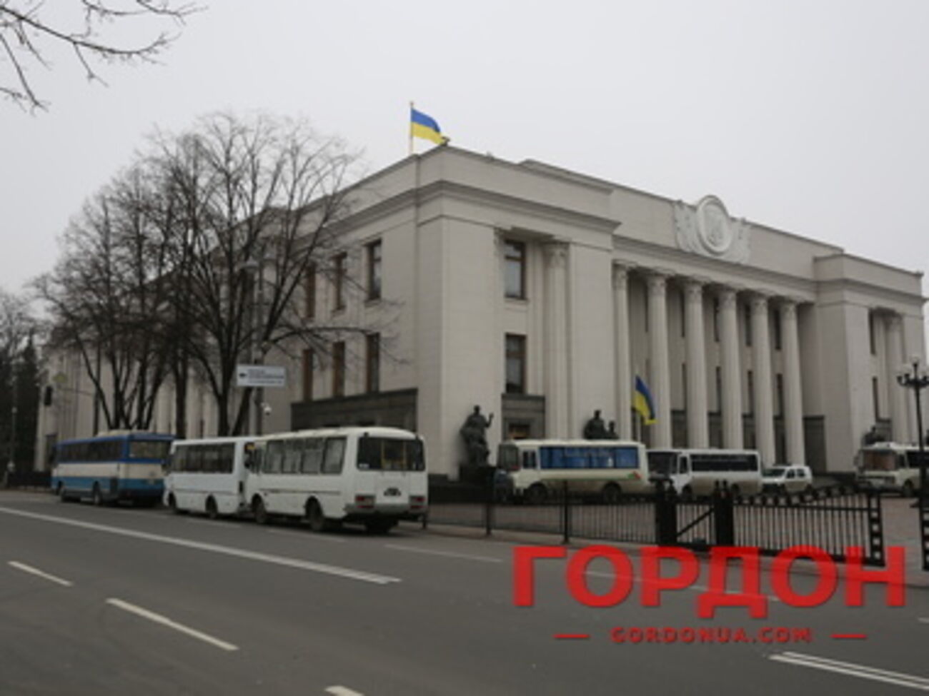 В Раде появилась аллея Небесной сотни