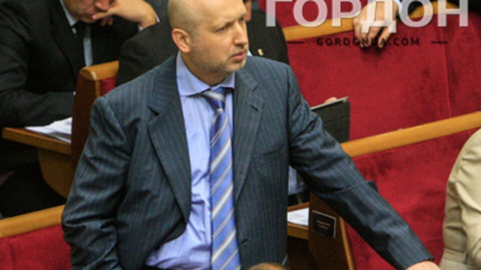 И. о. президента Александр Турчинов