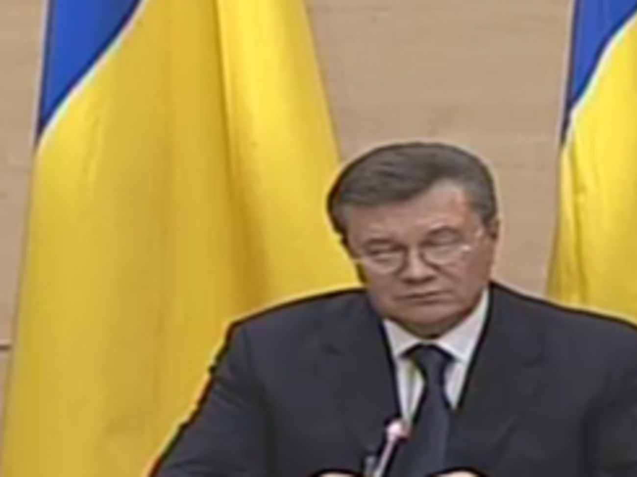 Беглый экс-президент