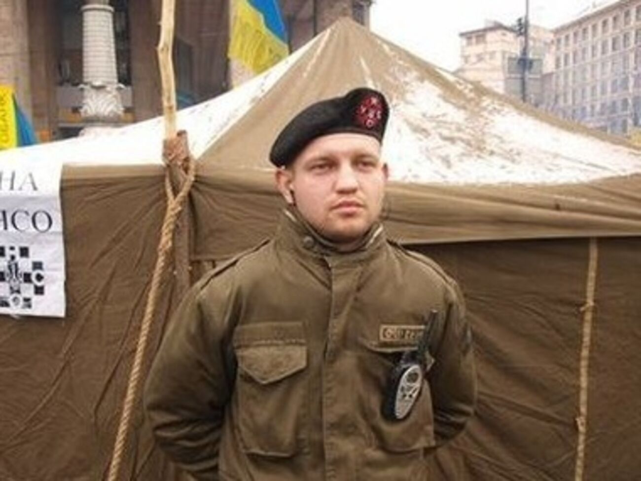 Михаил Жизневский погиб 22 января на Грушевского