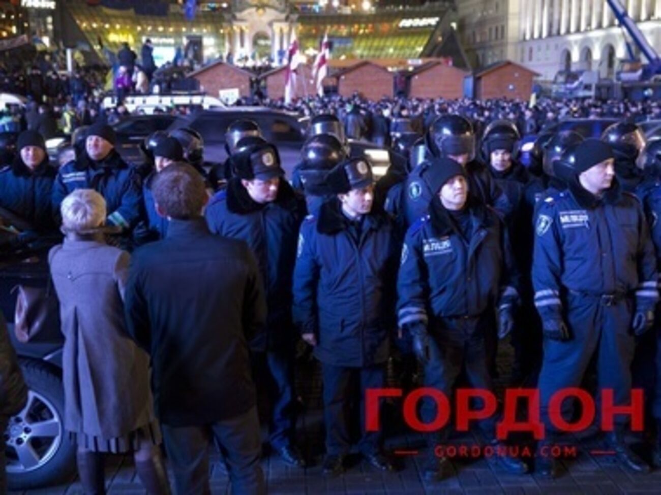 Милиция на Майдане Незалежности