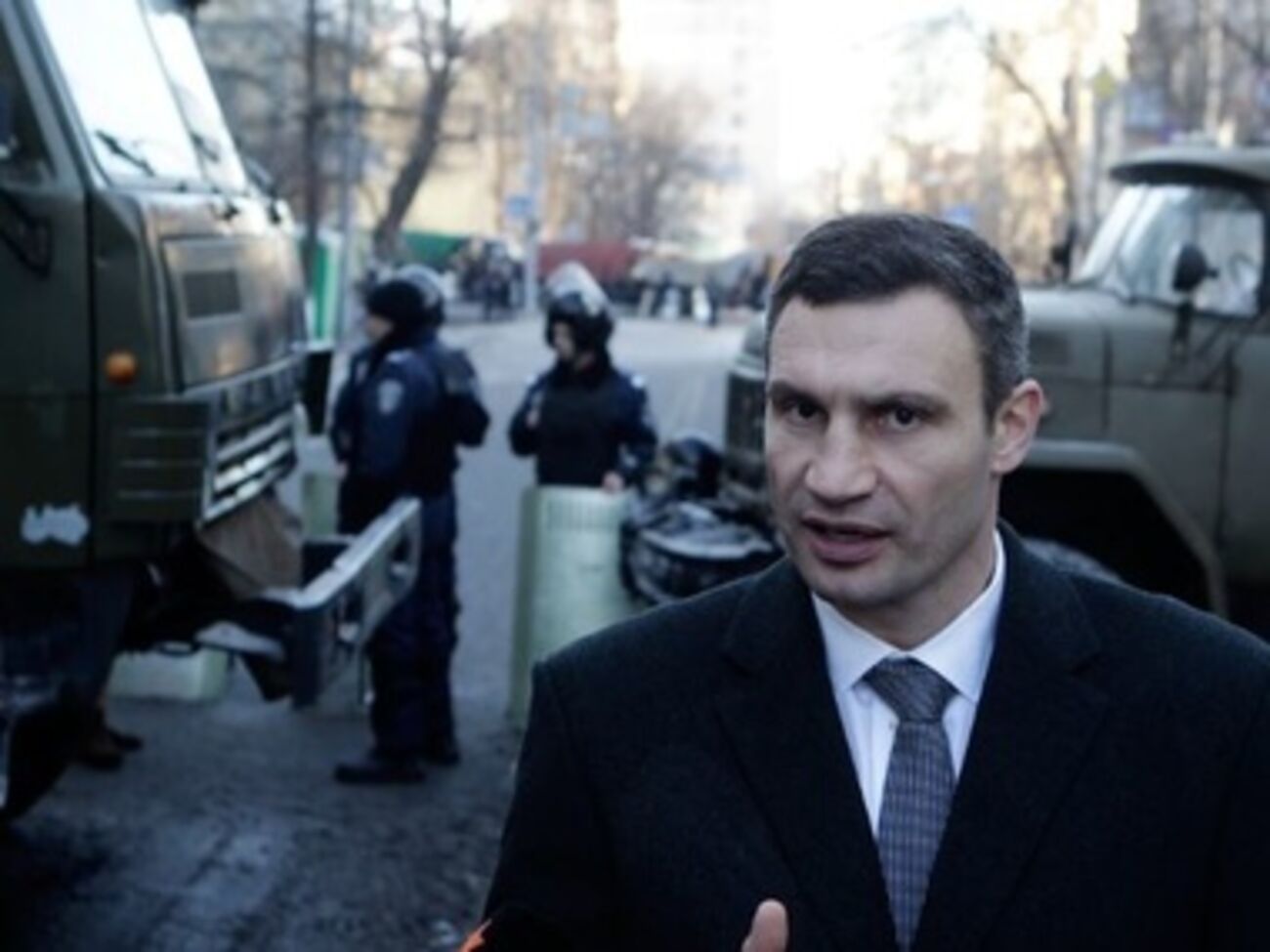 Кличко побеседовал с Януковичем