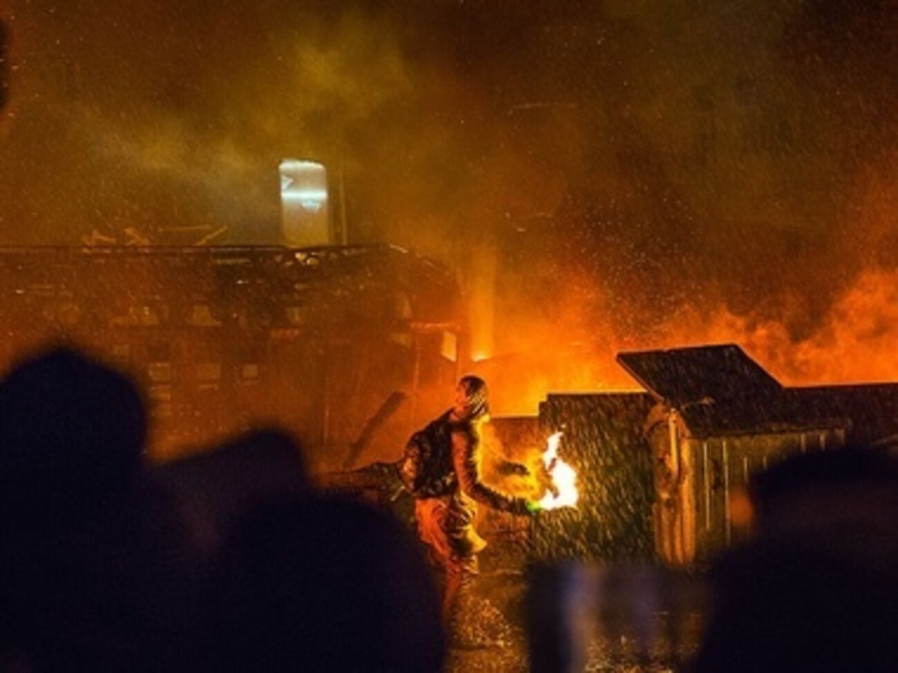 Бои на Грушевского