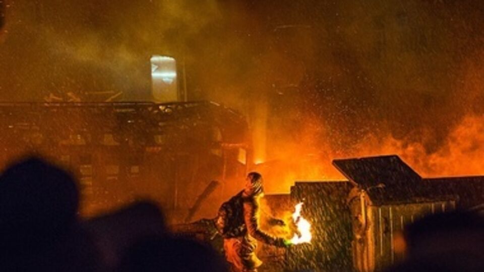 Бои на Грушевского