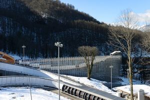 Санно-бобслейная трасса в Сочи