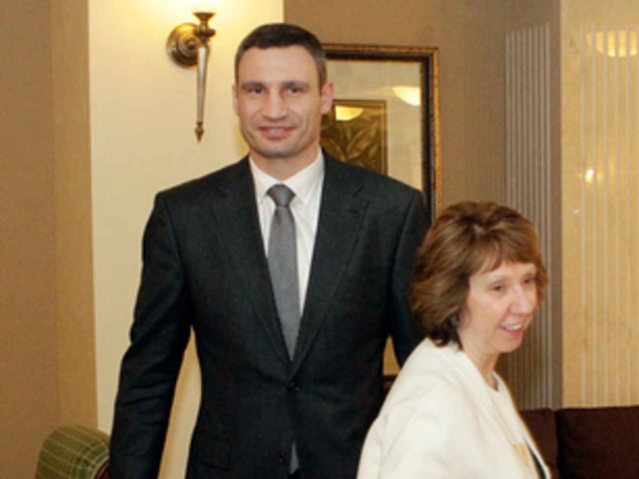 Виталий Кличко и Кэтрин Эштон