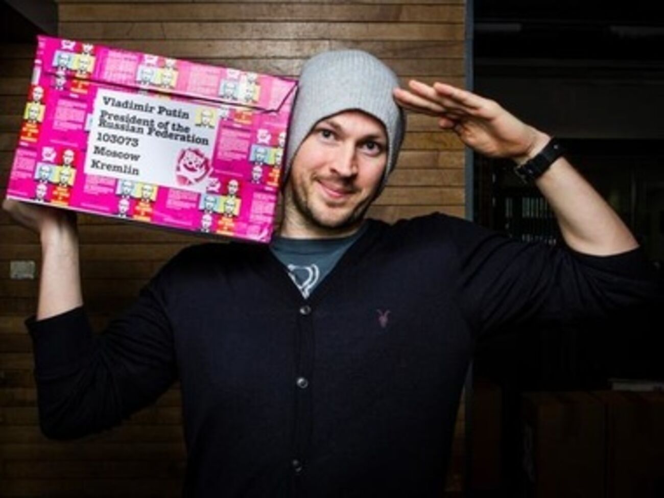 Партию пива отправили в Кремль лично Владимиру Путину