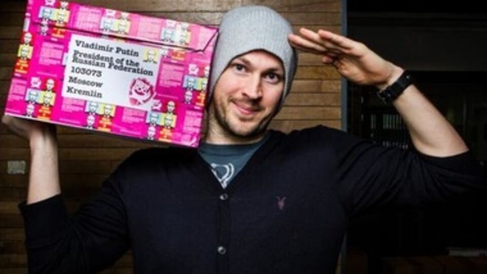 Партию пива отправили в Кремль лично Владимиру Путину