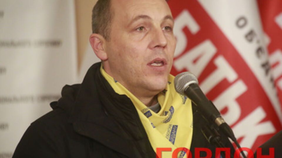 Комендант Евромайдана Андрей Парубий