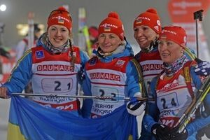 Украинские биатлонистки претендуют на призовые места