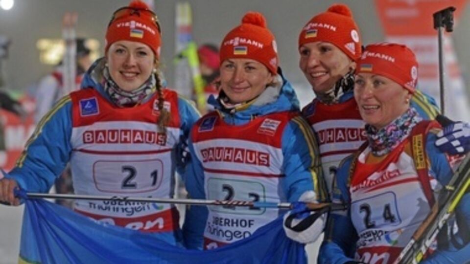 Украинские биатлонистки претендуют на призовые места