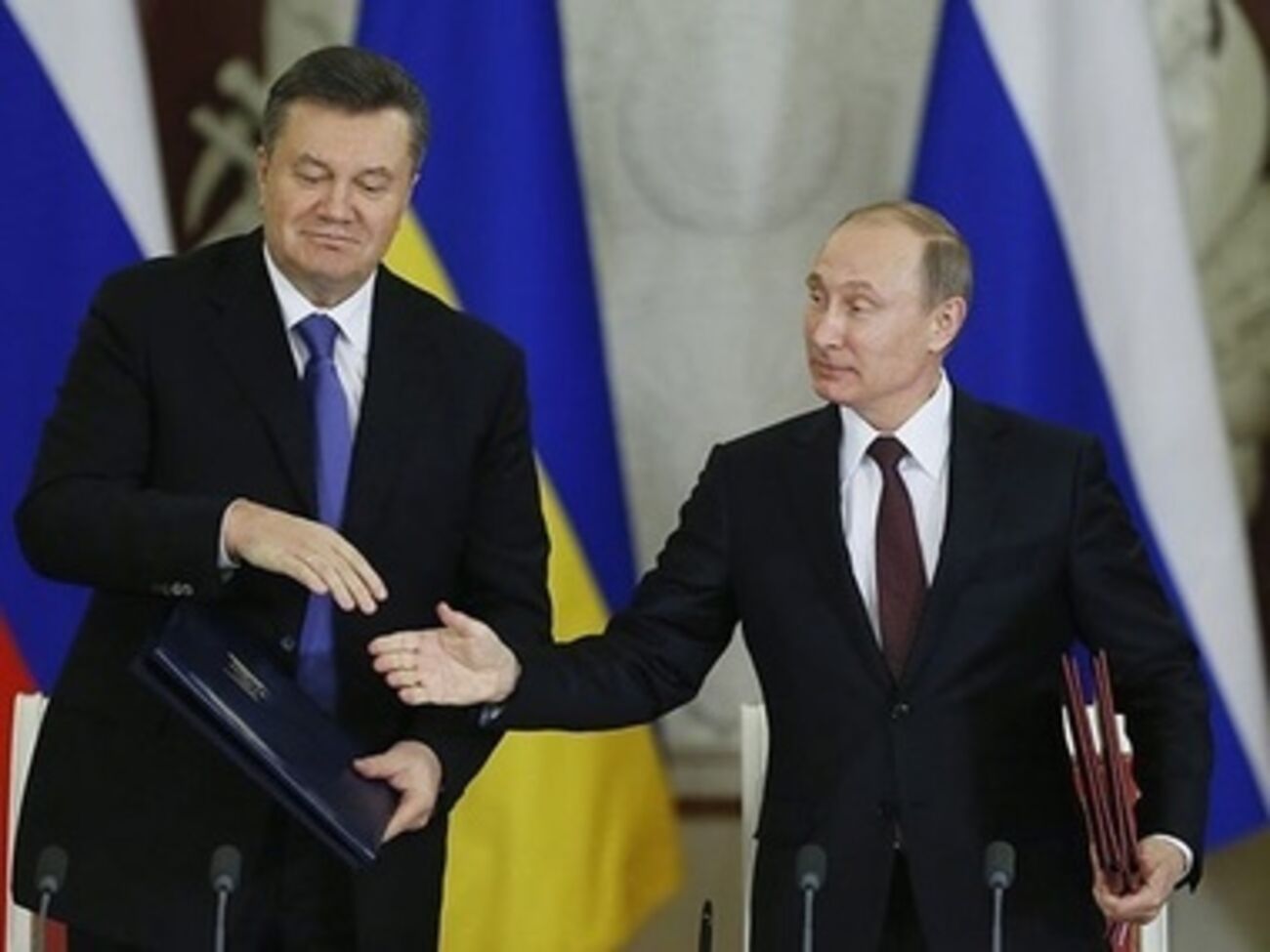 Путин и Янукович