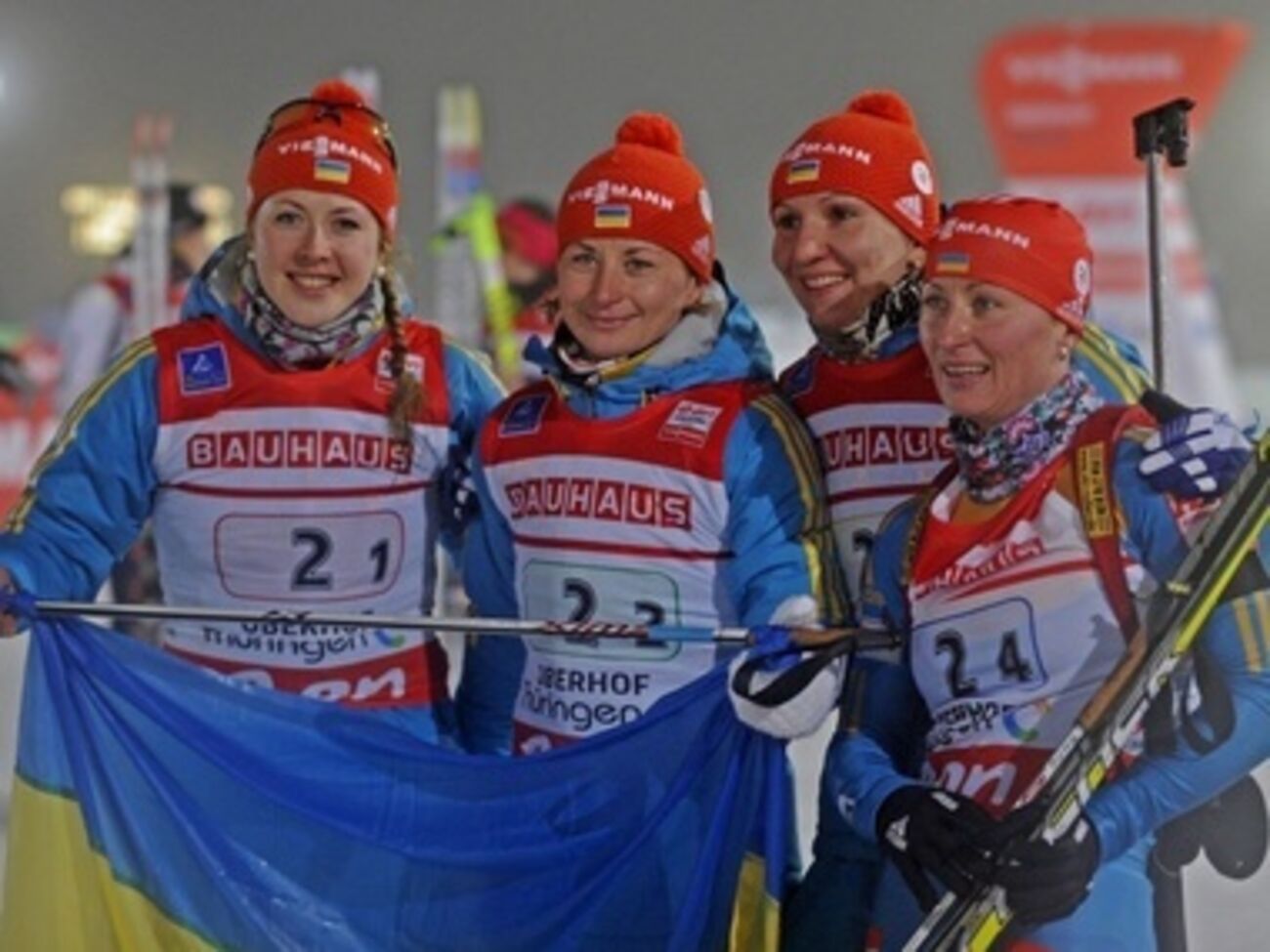 Украинские биатлонистки сегодня поборются за олимпийские медали