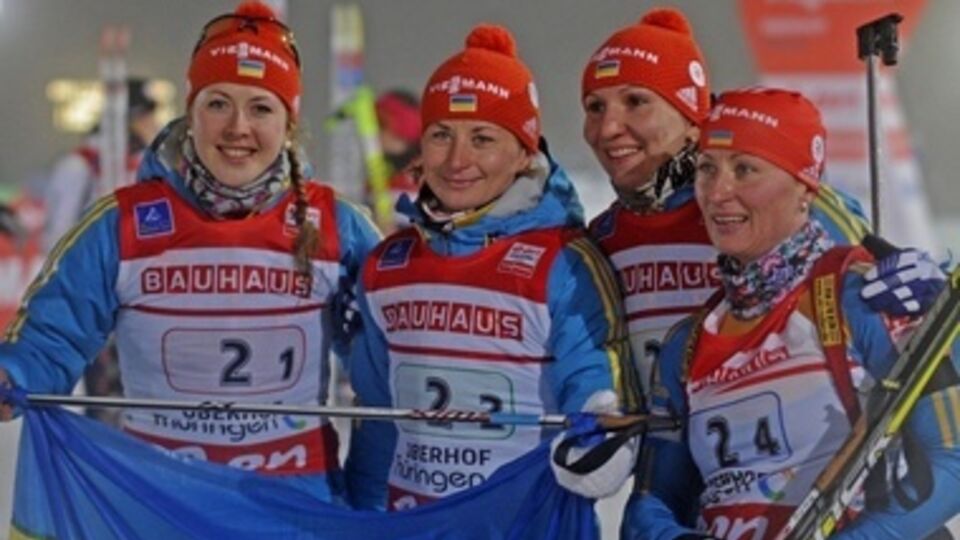 Украинские биатлонистки сегодня поборются за олимпийские медали