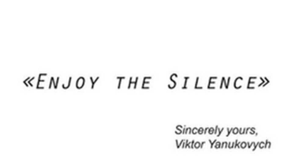 Участники акции Enjoy the silence призвали ЕС к санкциям