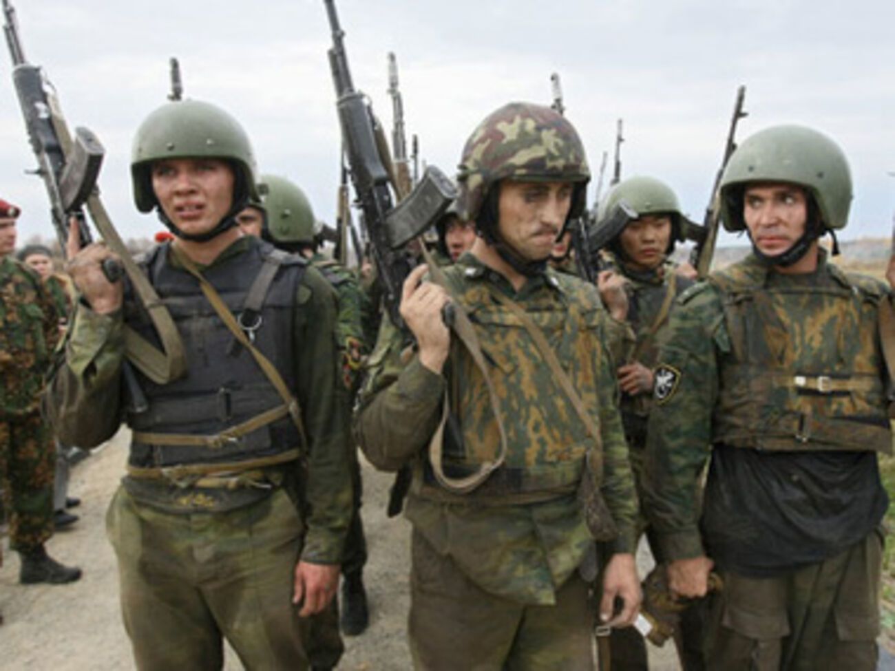 Российские солдаты