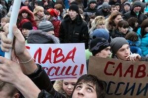 Митинг в Луганске
