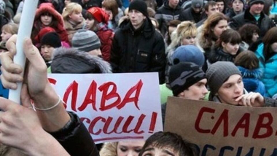 Митинг в Луганске