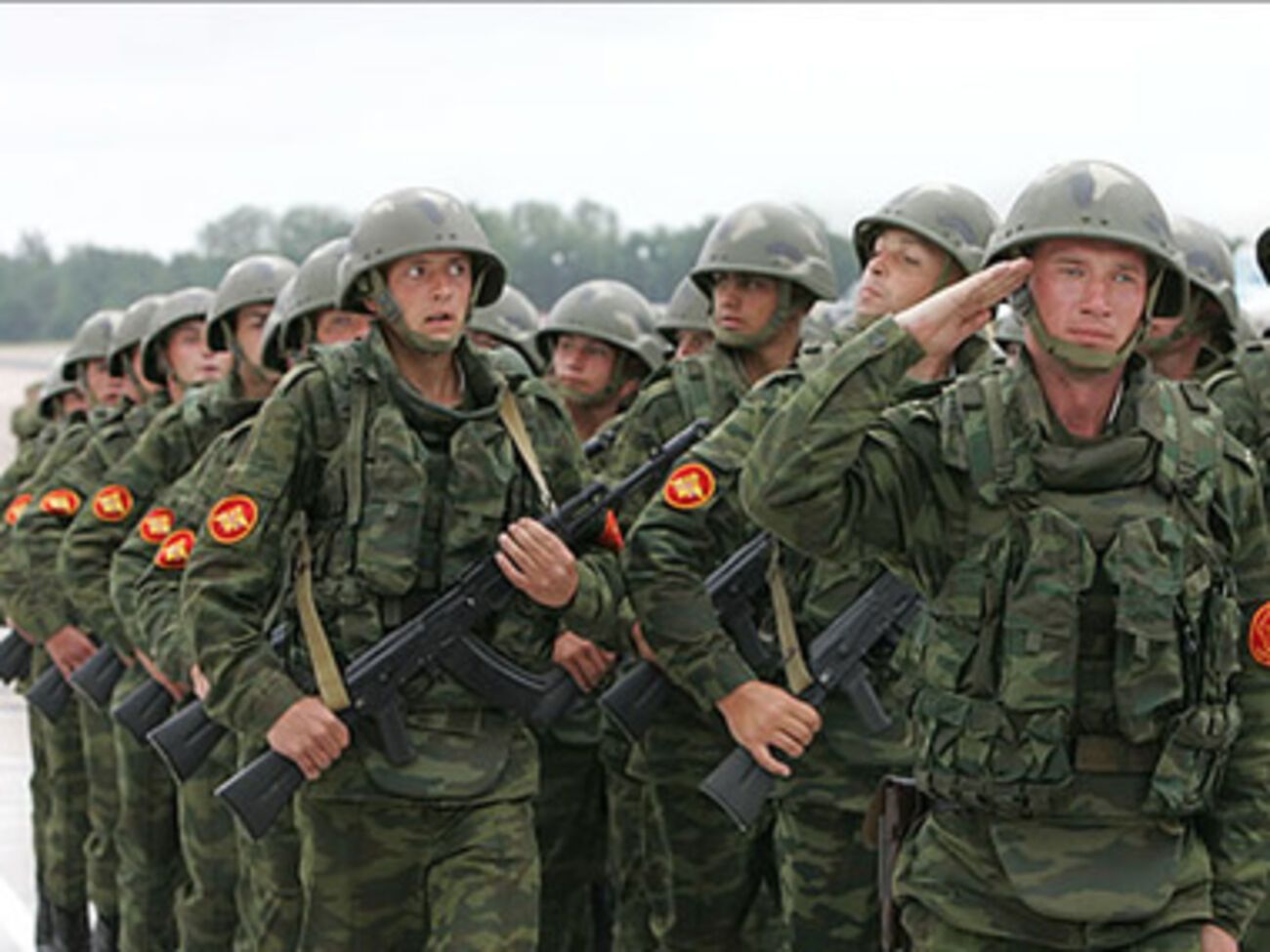 Российские военные в Украине