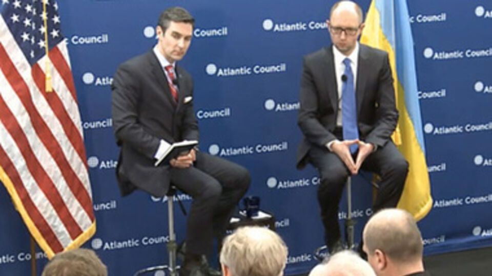 Яценюк находится с официальным визитом в США