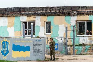 Российские военные в Крыму