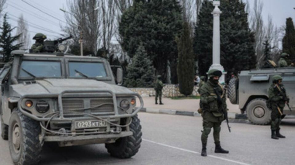 В Алуште штурмовали подразделение внешней разведки Украины
