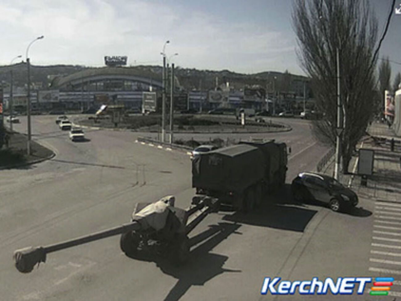 Предположительно, эта военная техника прибыла из Ингушетии