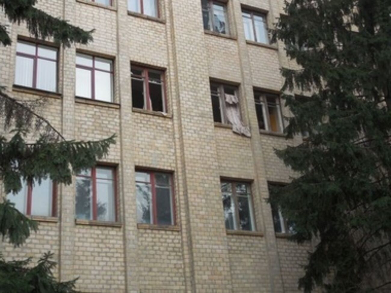 15 марта около 14.50 на химическом факультете ХНУ прогремел взрыв