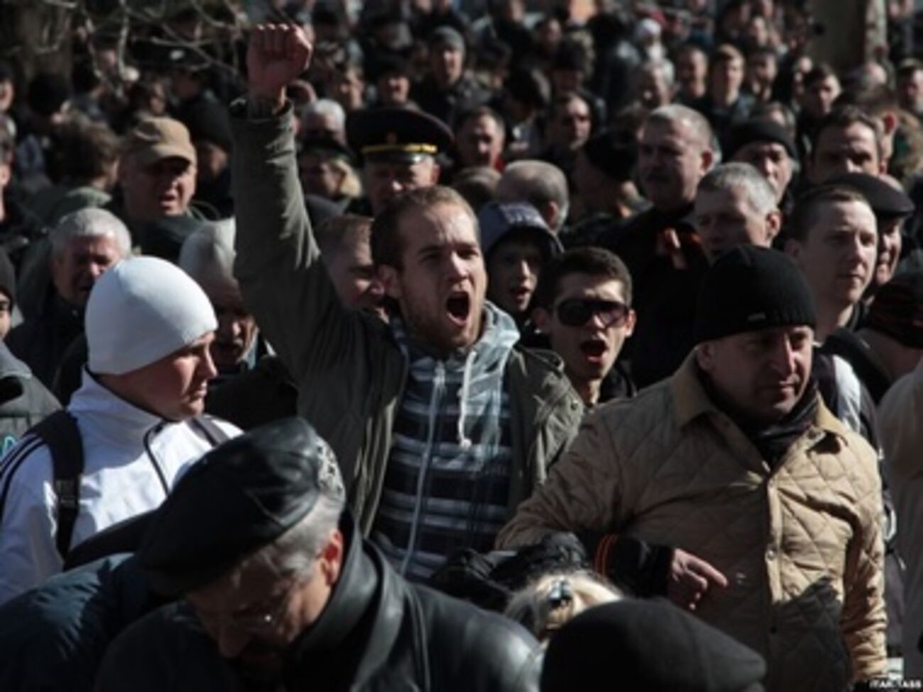 Протесты в Крыму