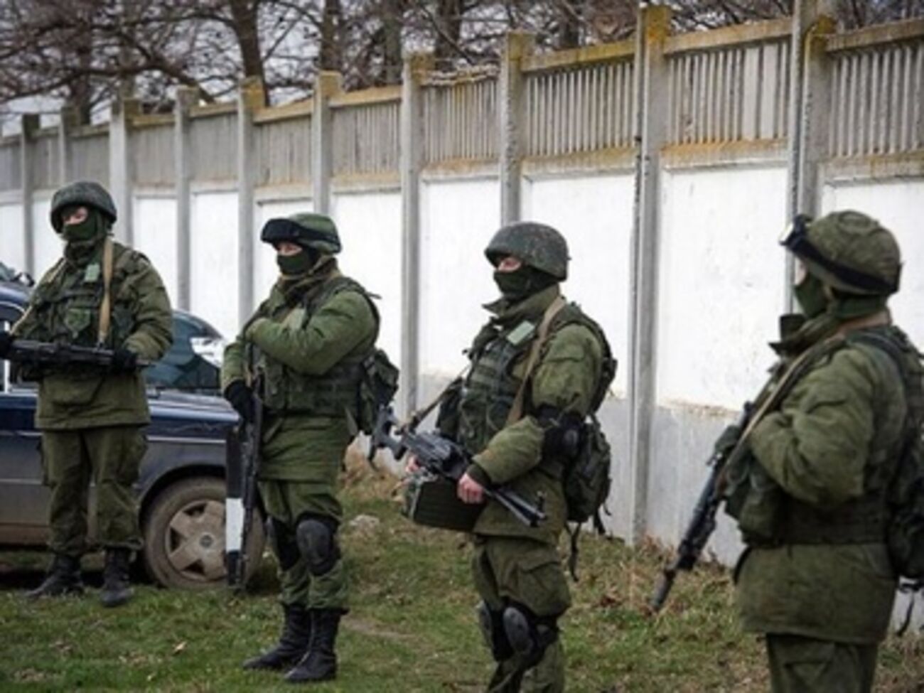 Военные группировки в Крыму