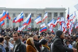 В избиркоме говорят о 95-процентной поддержке воссоединения с Россией