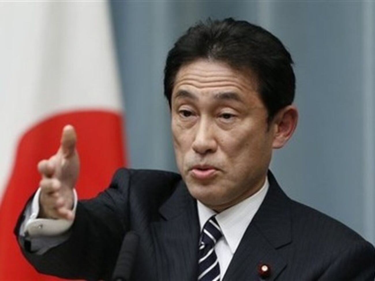 Фумио Кисида анонсировал список санкций в отношении России.