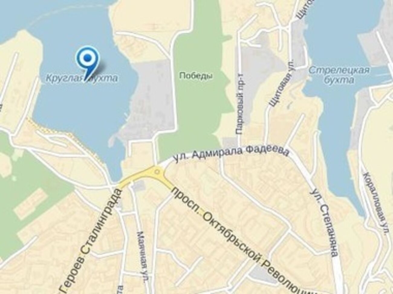 Авиапредприятие находится на берегу Круглой бухты