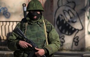 В районе штаба российские солдаты установили две огневые точки
