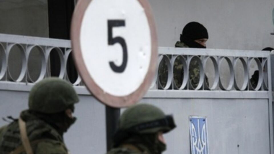 Украинские военные отступили к штабу