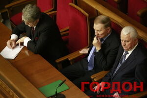 Виктор Ющенко, Леонид Кучма и Леонид Кравчук