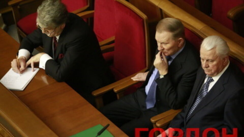 Виктор Ющенко, Леонид Кучма и Леонид Кравчук