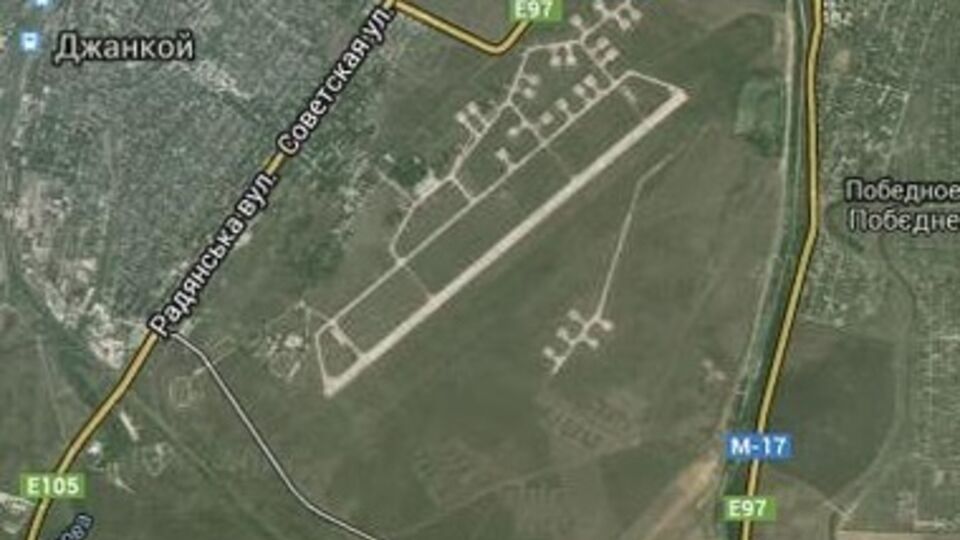 Аэропорт в Джанкое занят российскими военными