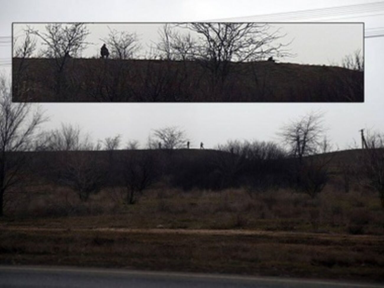 На границе Херсонской области и АР Крым