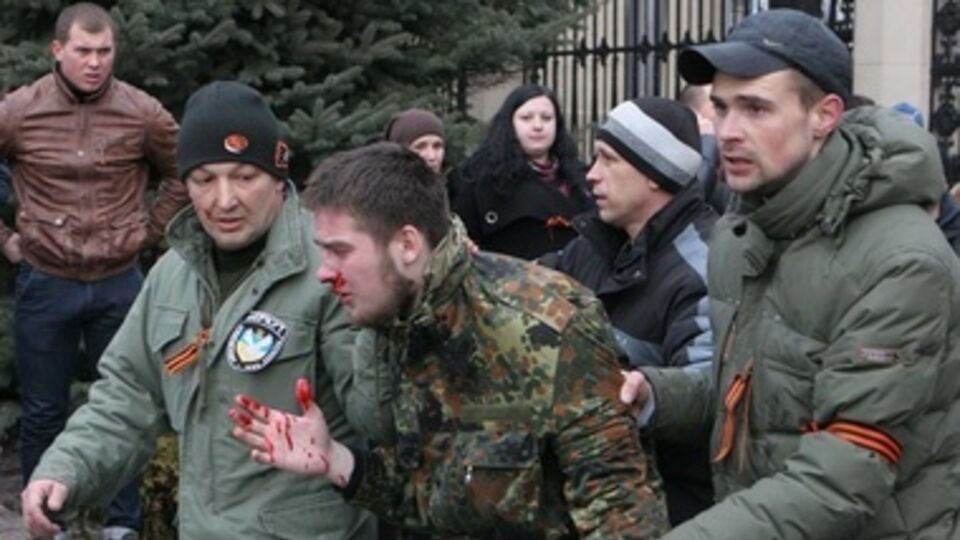 Вчера в Харькове пророссийские активисты штурмовали ХОГА