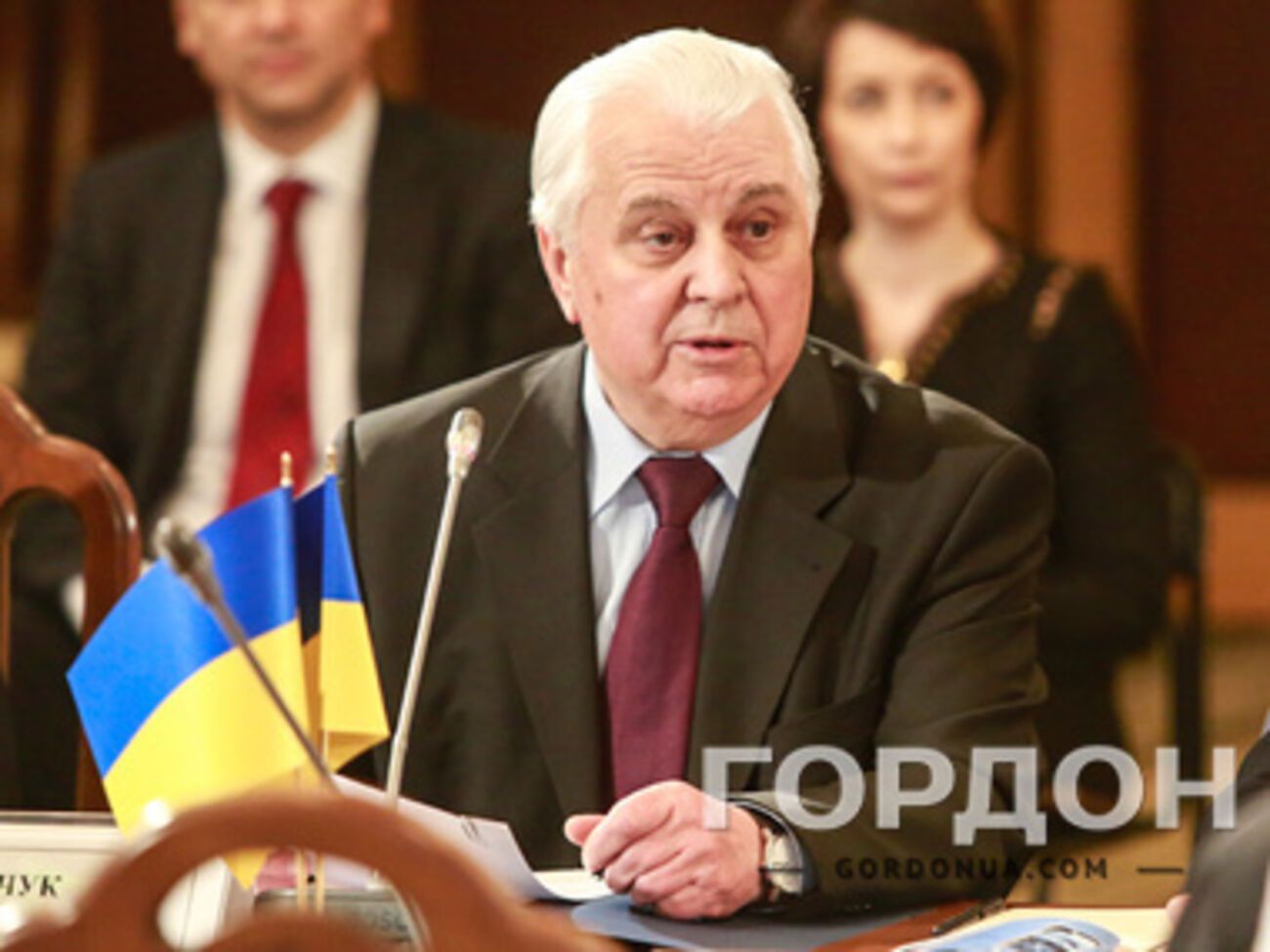 Леонид Кучма и Леонид Кравчук встретились с Александром Турчиновым, чтобы обсудить последние события в Украине