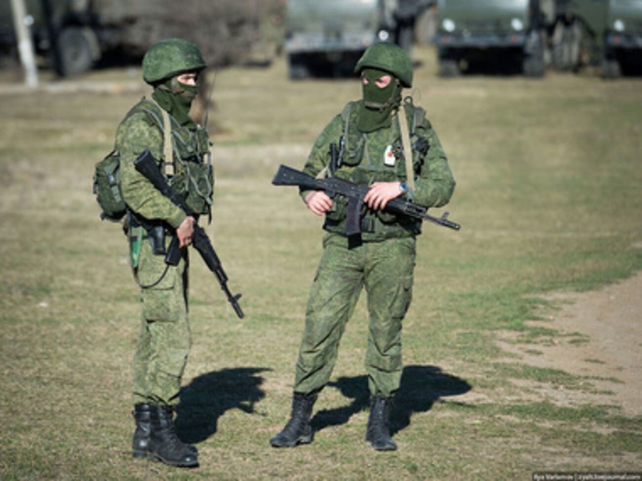Российские военные готовятся к штурму