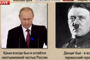 Тезисы Путина и Гитлера в эфире "Шустер LIVЕ"