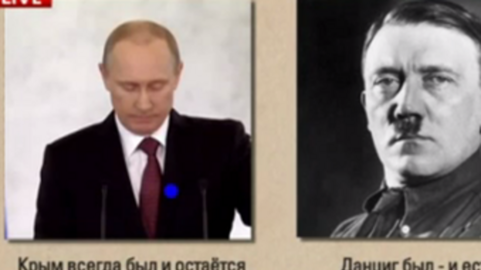 Тезисы Путина и Гитлера в эфире "Шустер LIVЕ"