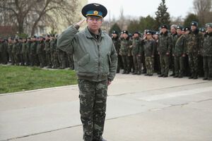 Полковник Юлий Мамчур – командир крымской воинской части А4515