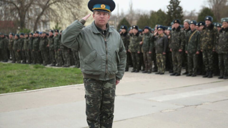 Полковник Юлий Мамчур – командир крымской воинской части А4515