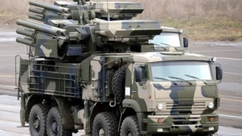 Российский зенитно-ракетный комплекс в Крыму