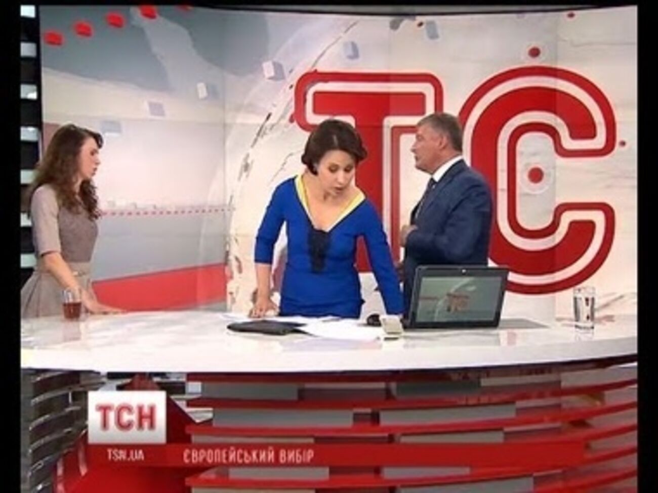 Татьяна Черновол и Евгений Червоненко устроили скандал в прямом эфире