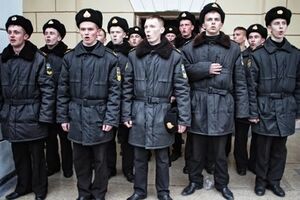 Курсанты академии ВМС в Севастополе, отказавшиеся присягнуть на верность России